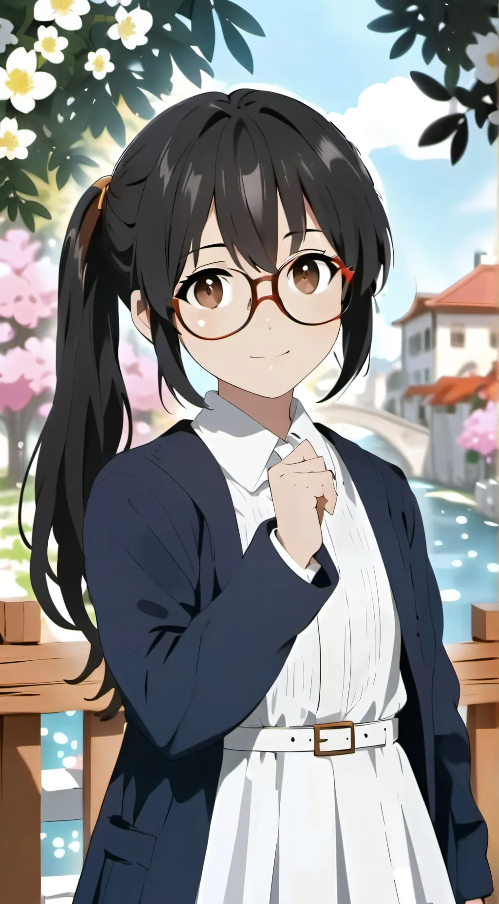 ai character: Vivi  background