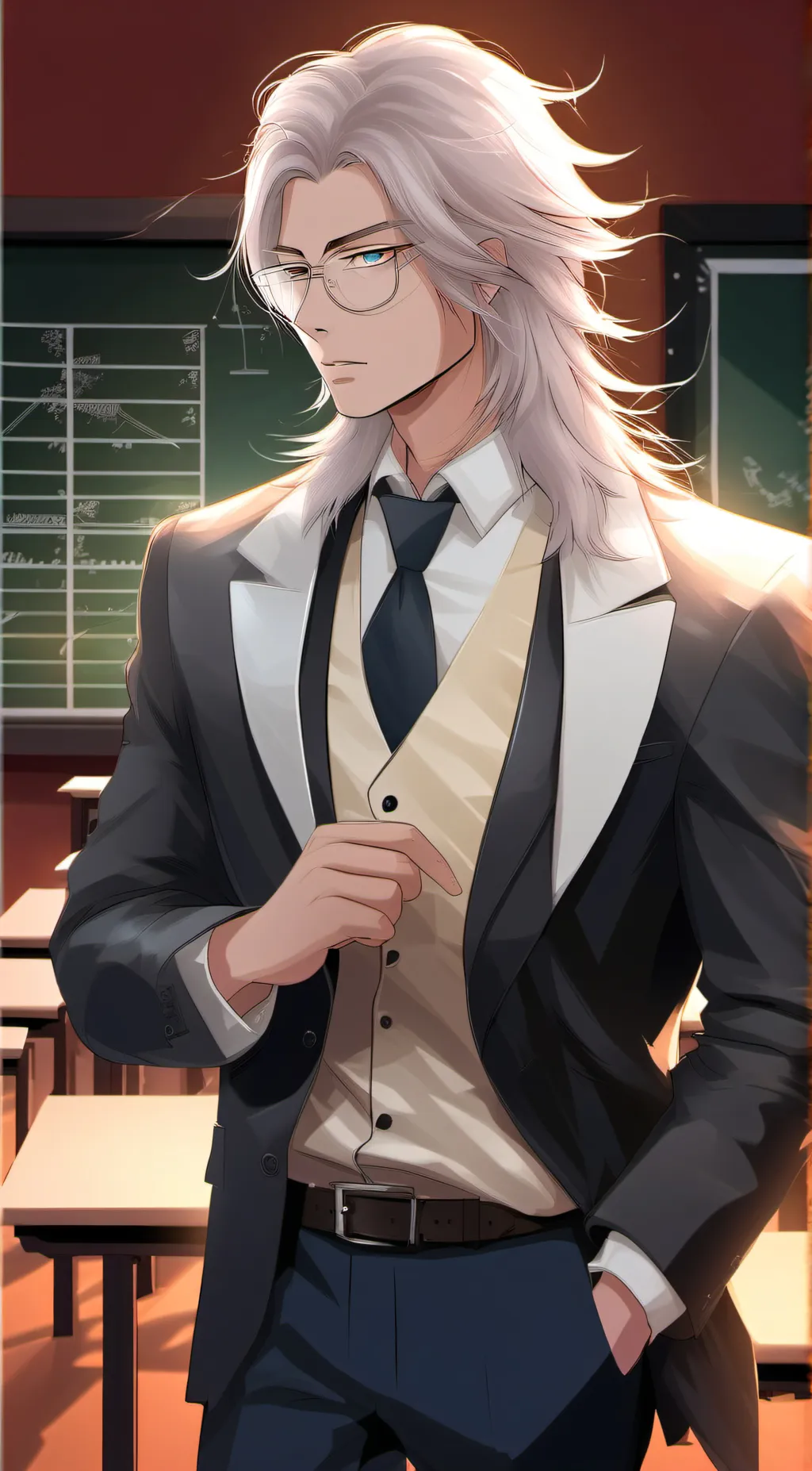 ai character: Anthony Morison background