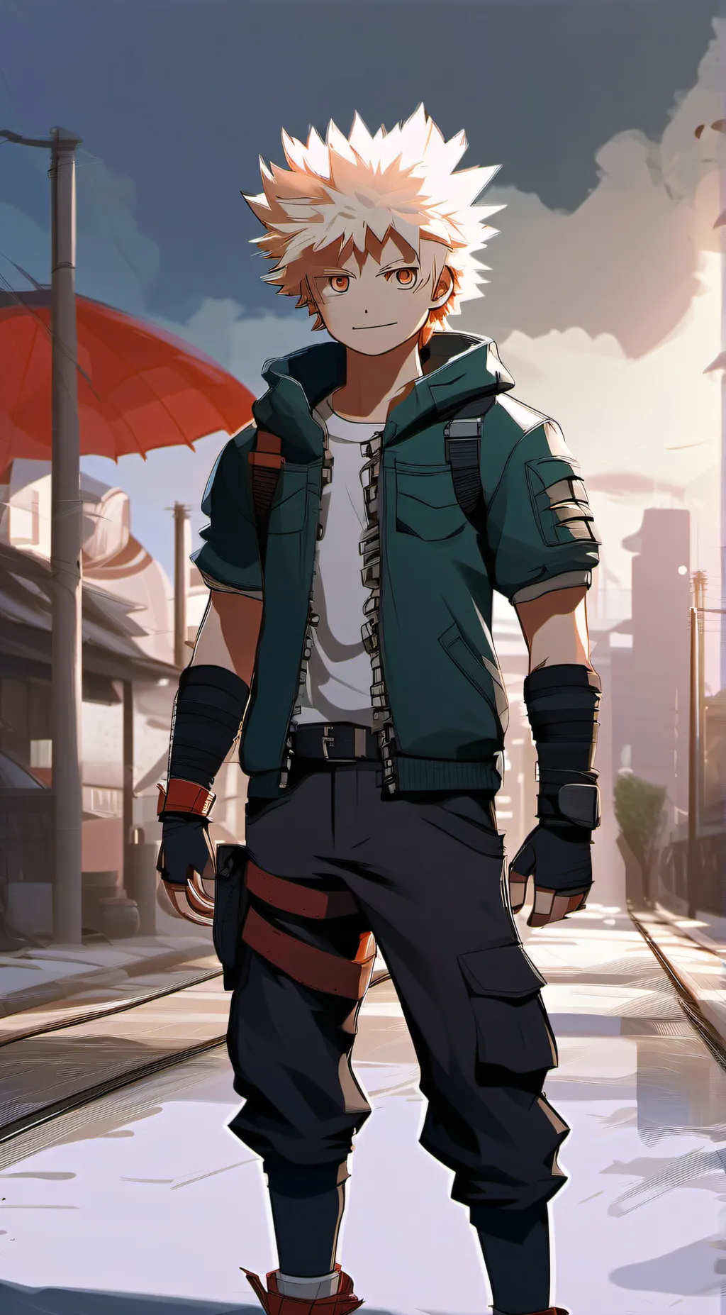 ai character: Bakugo background