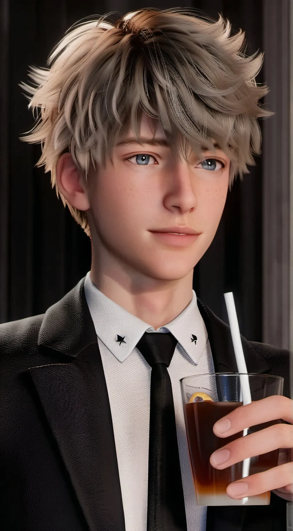 ai character: Preston background