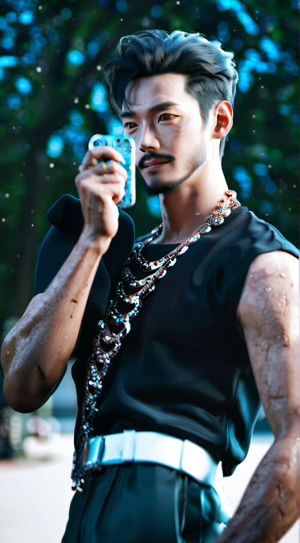 ai character: andrew background