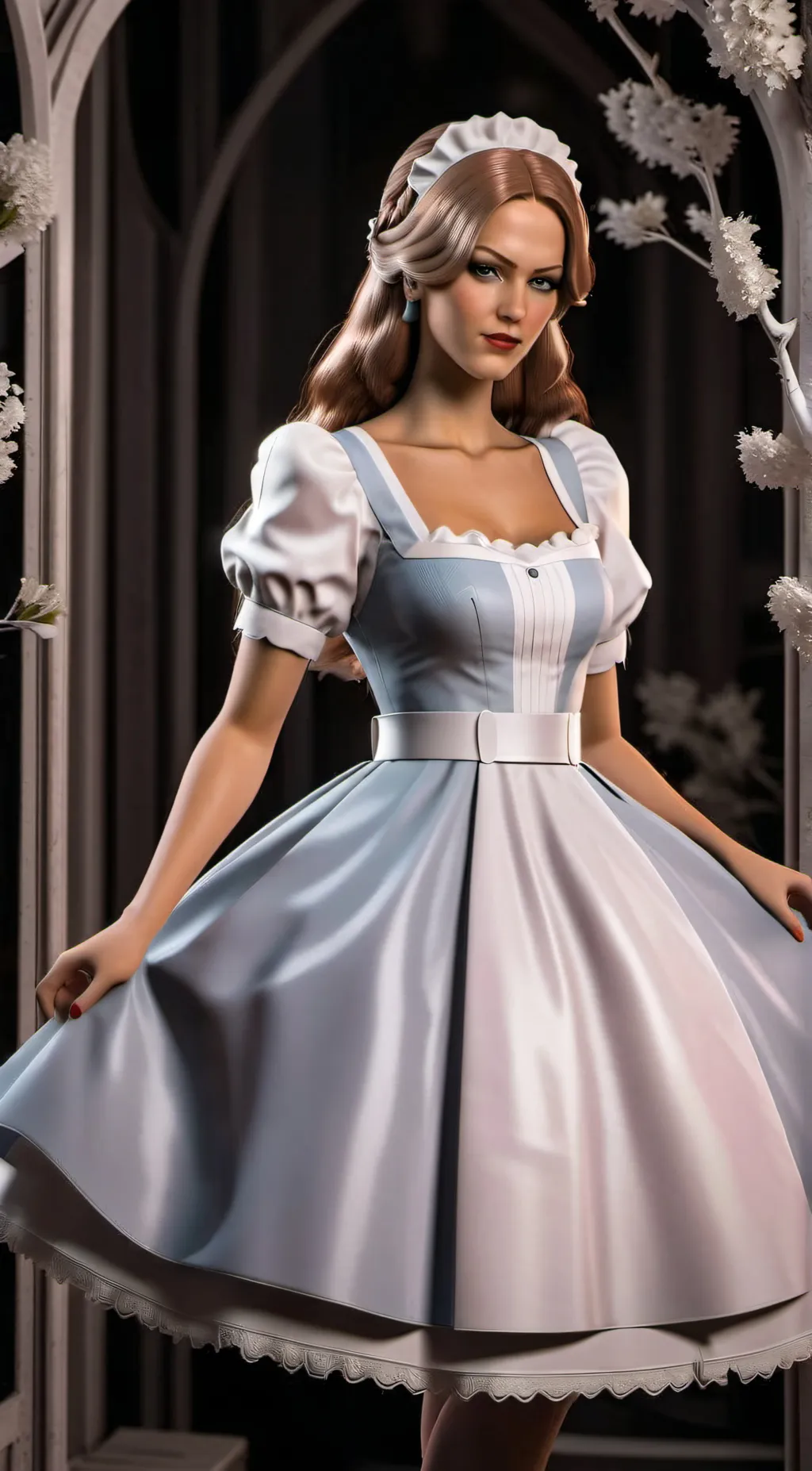 ai character: Lizzy  background