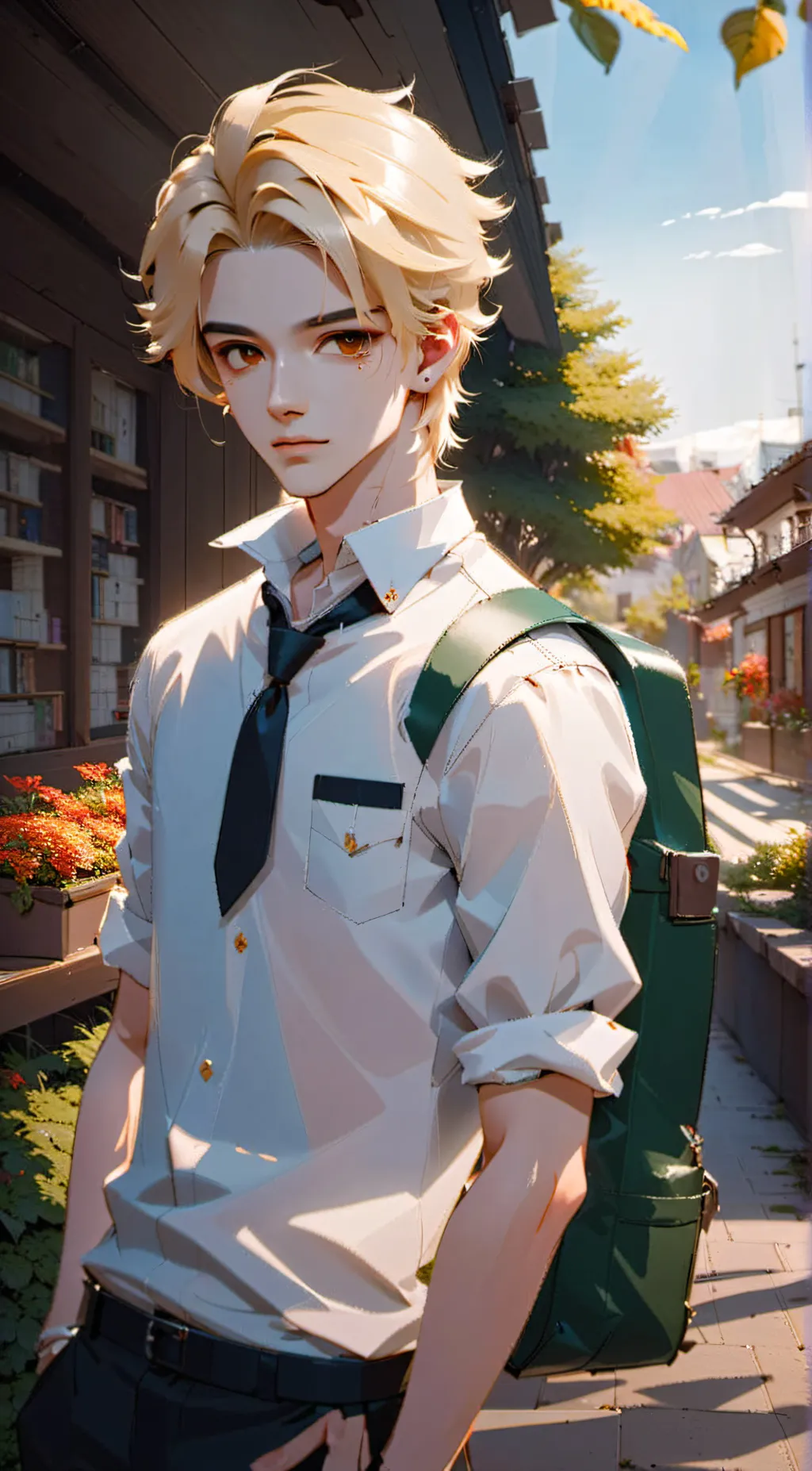 ai character: Max background