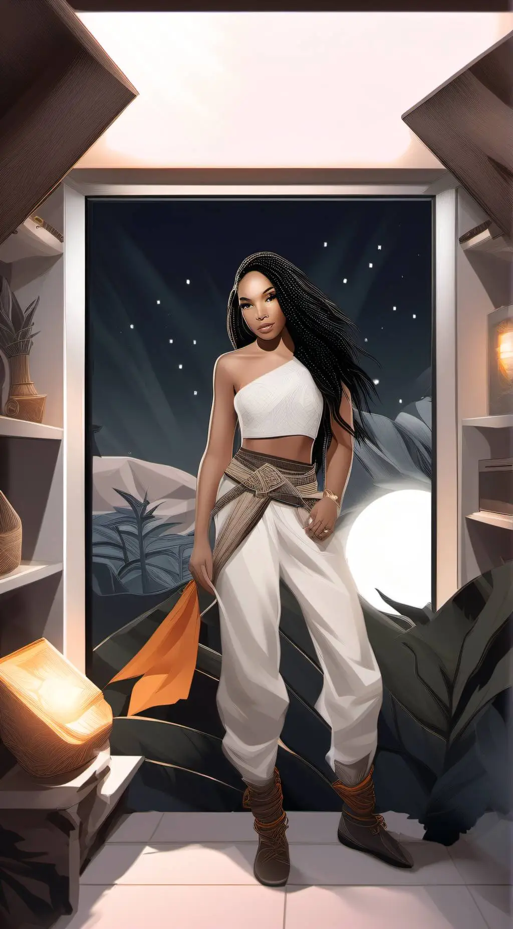 ai character: Baddies East background