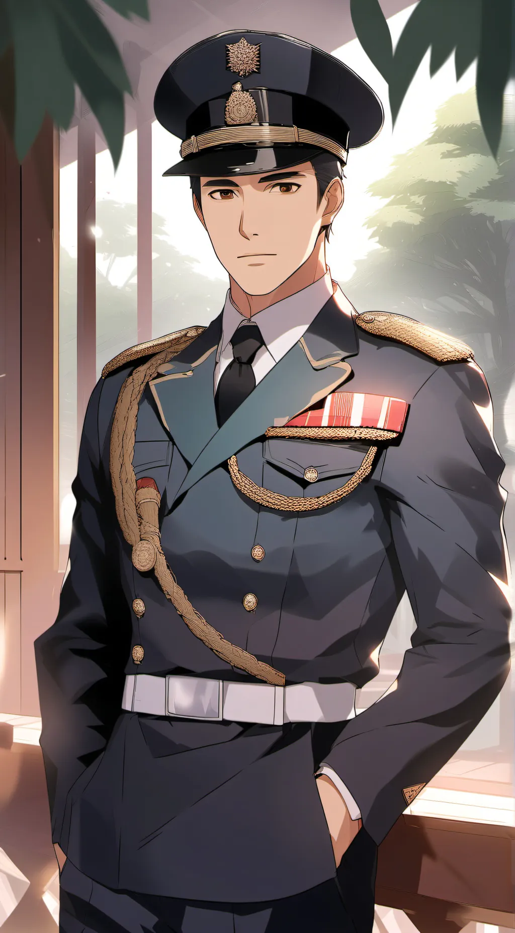 ai character: Captain Phillips  background