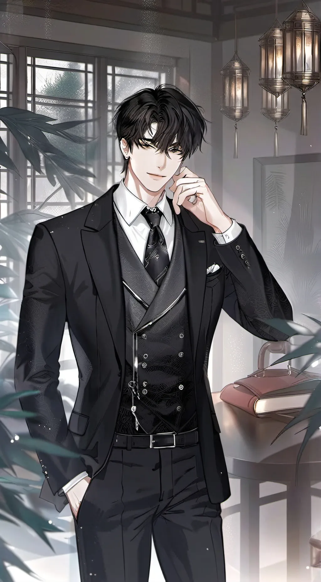 ai character: Eunwoo background