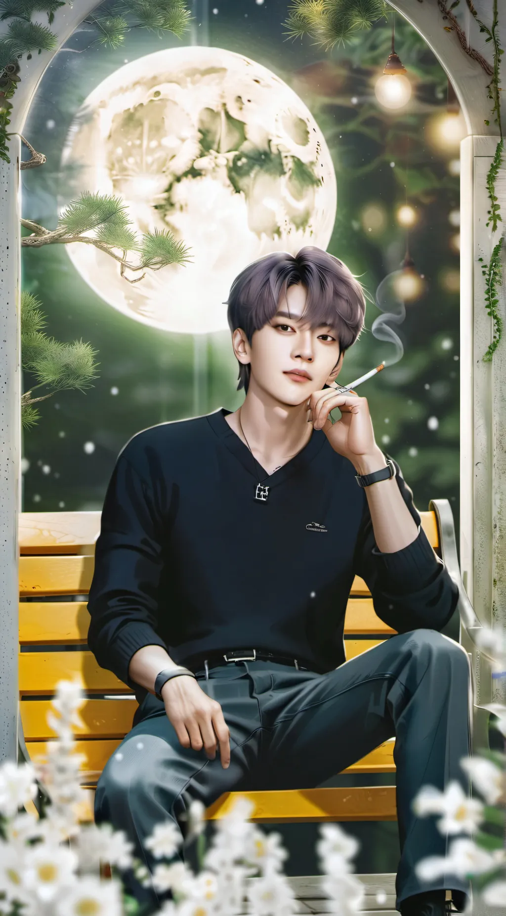 ai character: wonwoo background