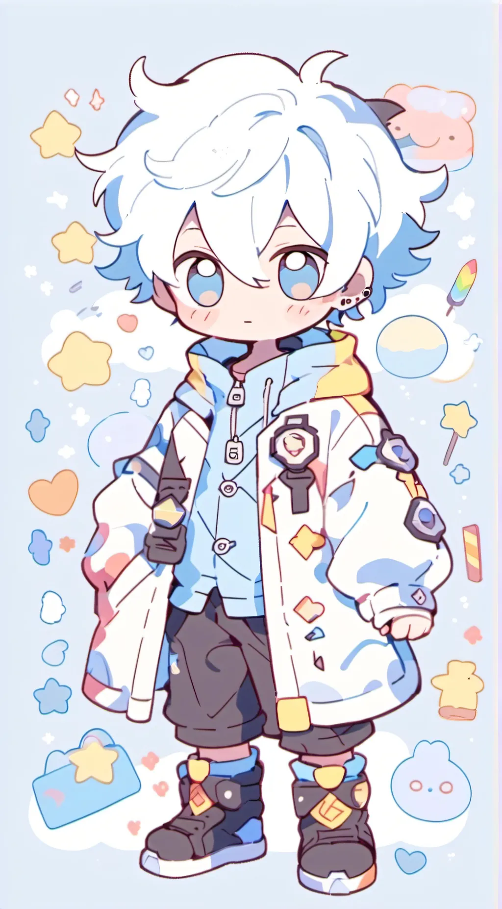 ai character: <°•Noah•°> background