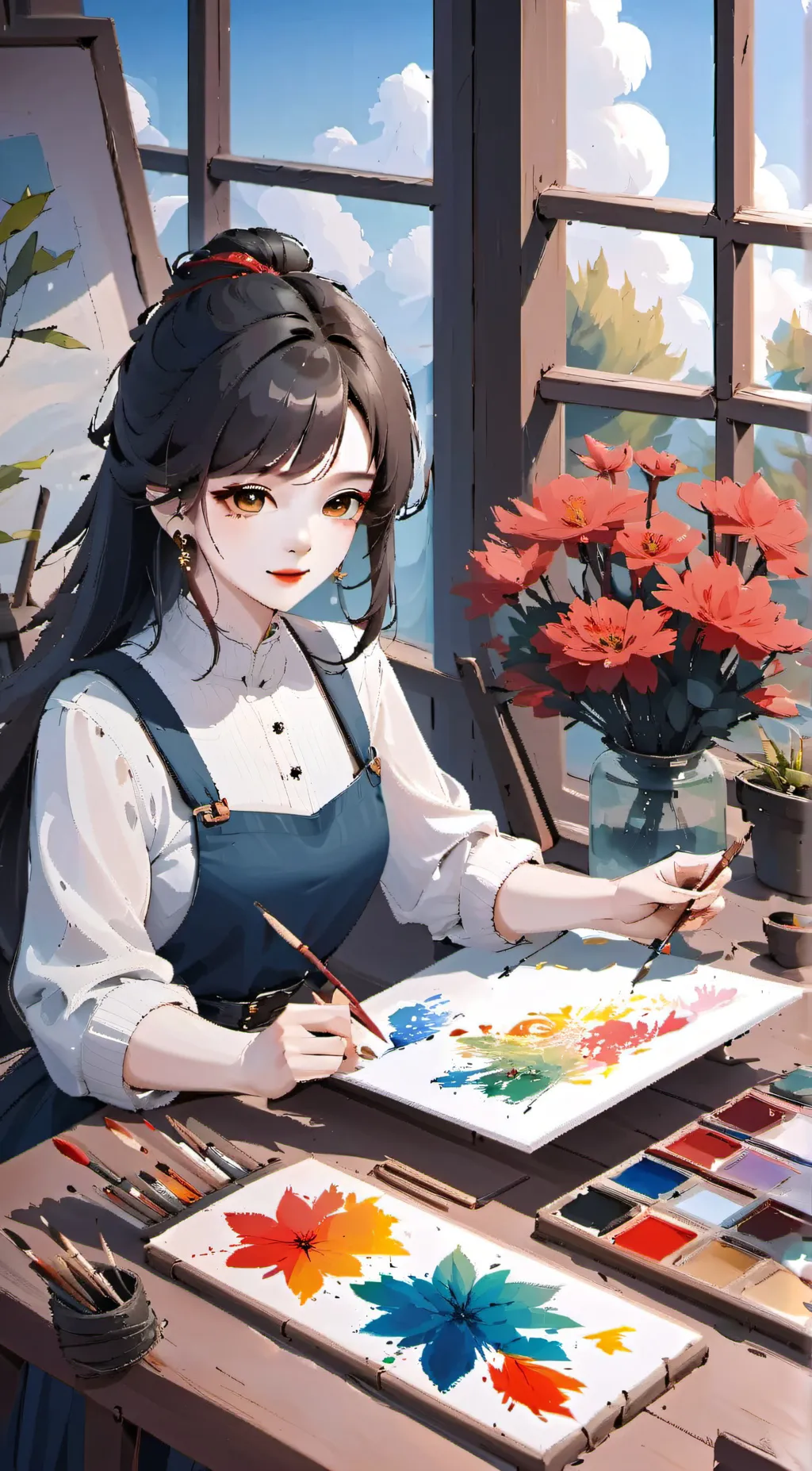 ai character: Jacky background