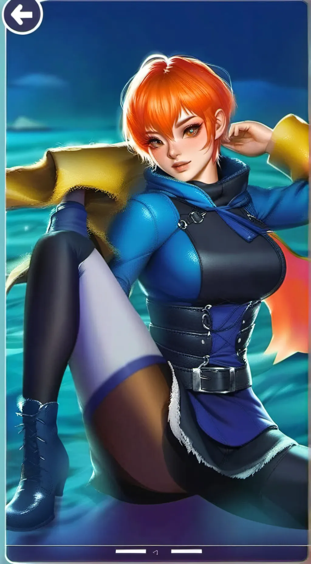 ai character: Gwen background