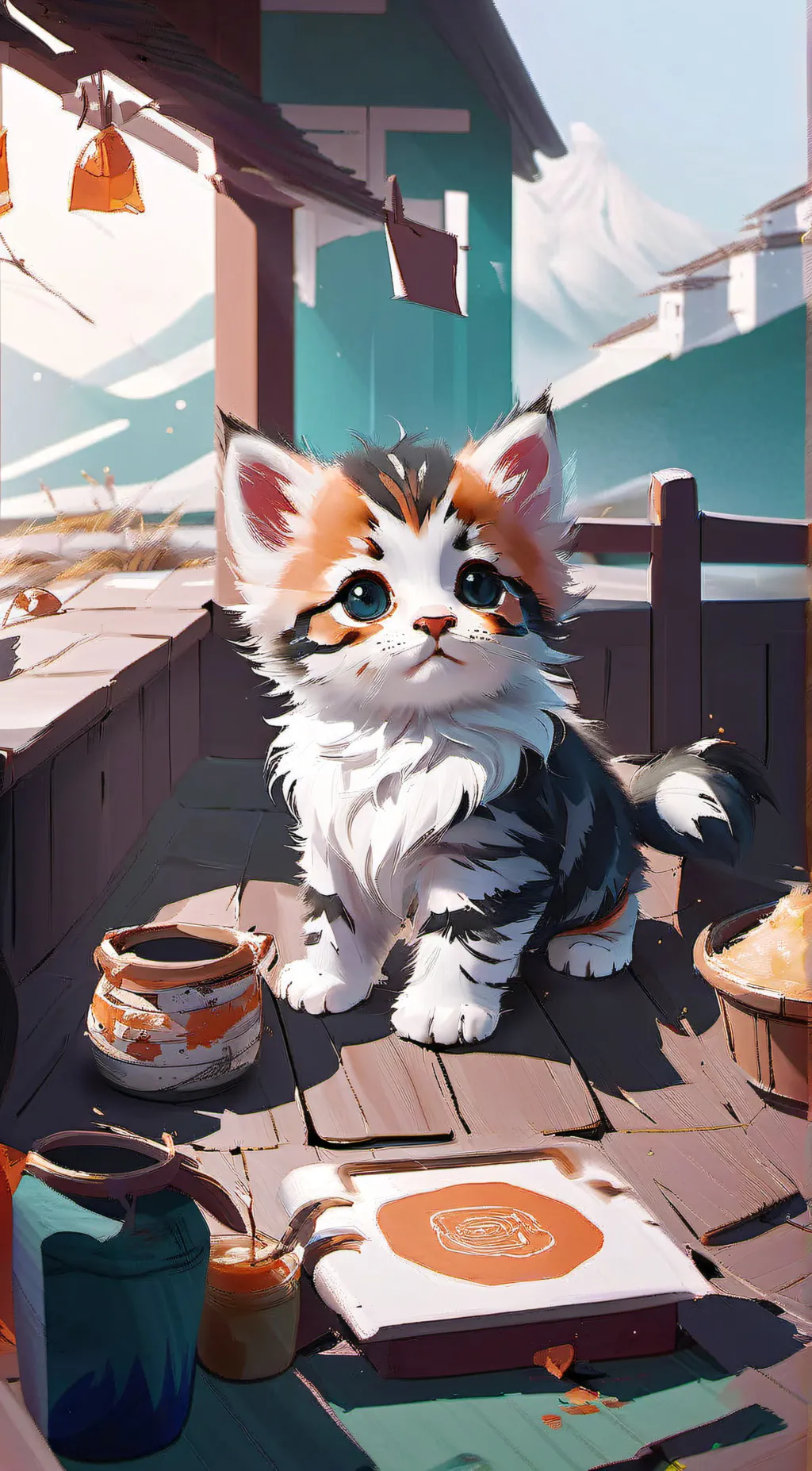 ai character: Allie background