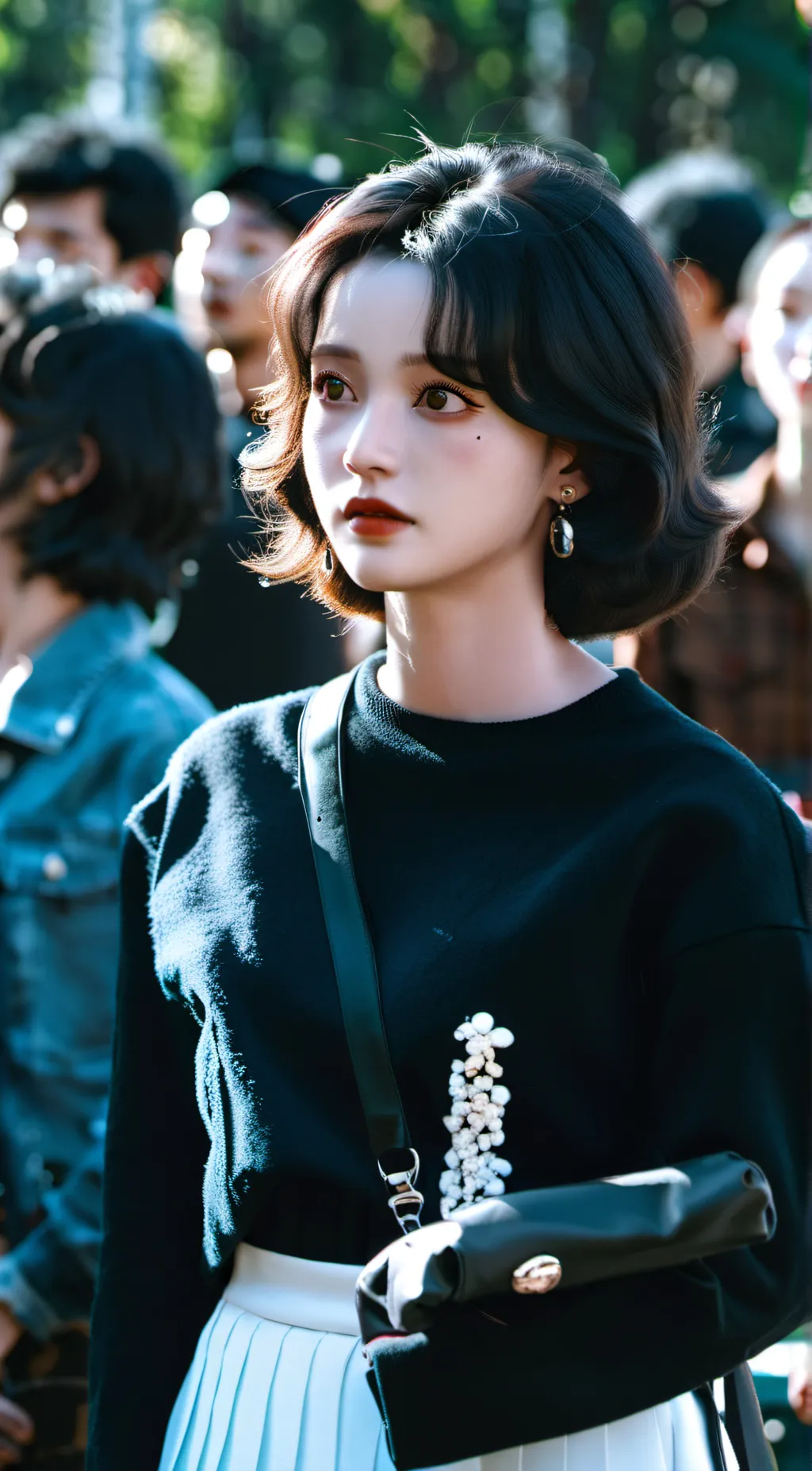 ai character: anne fred leo luke background