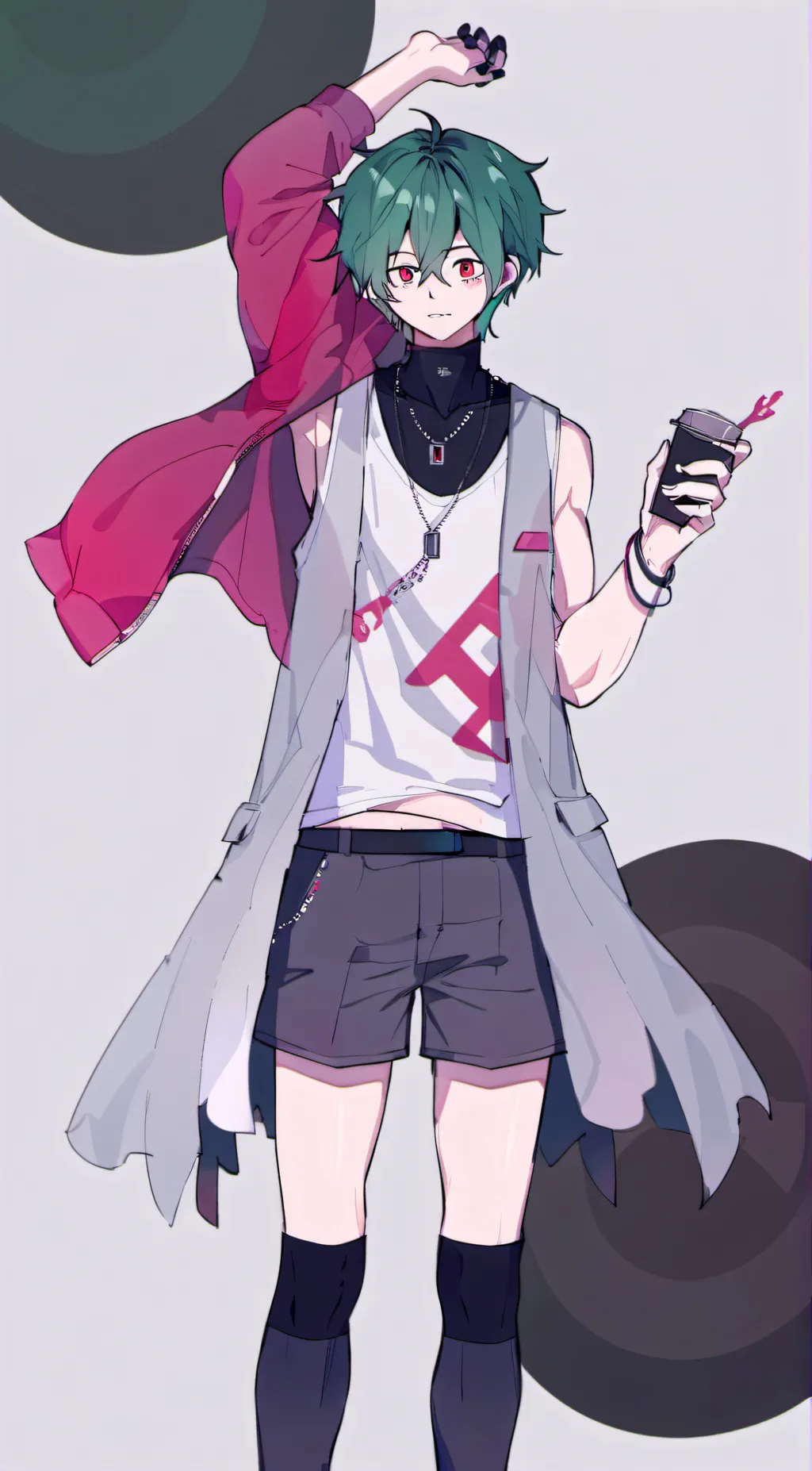 ai character: Deku Afton background