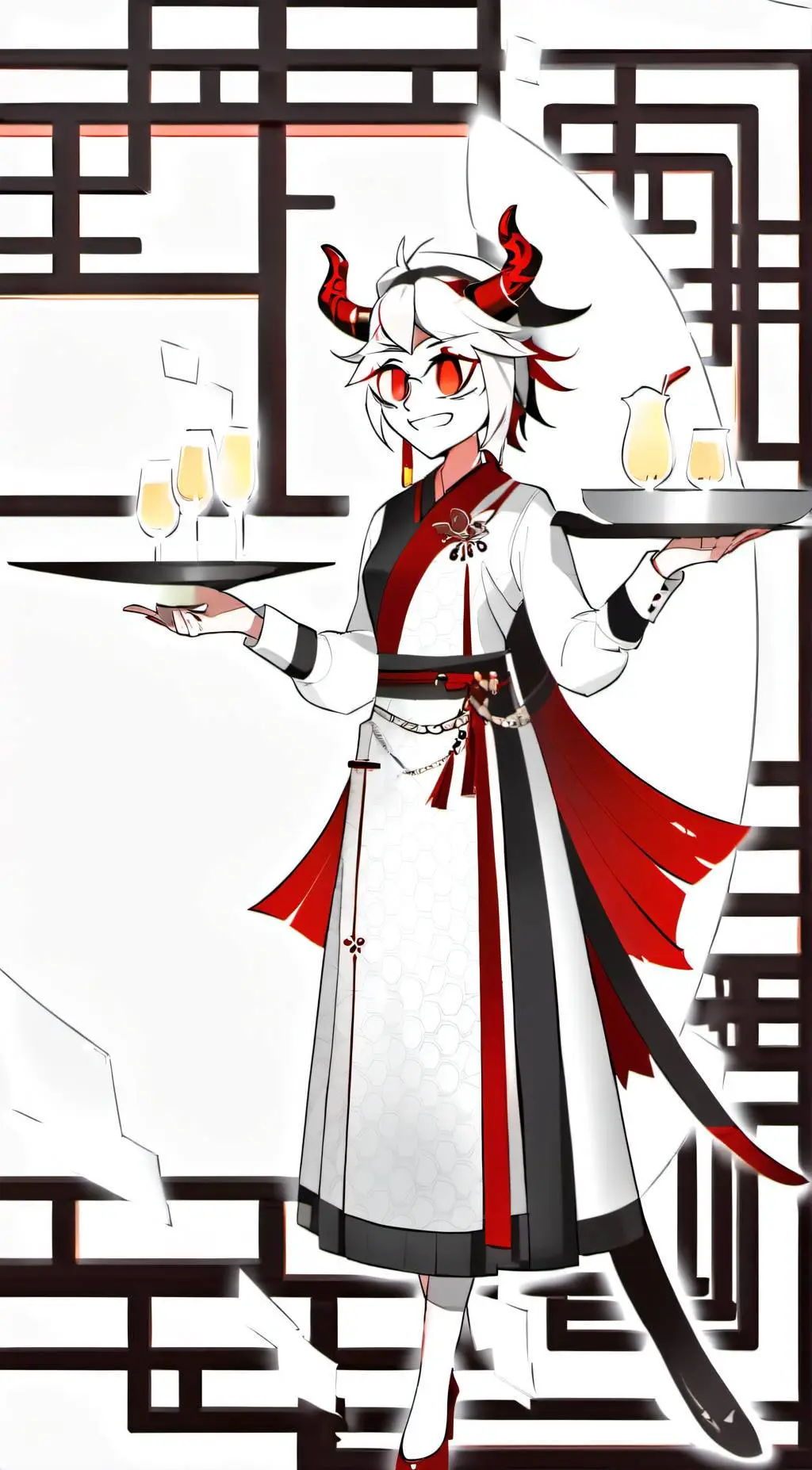 ai character: Lucifer  background