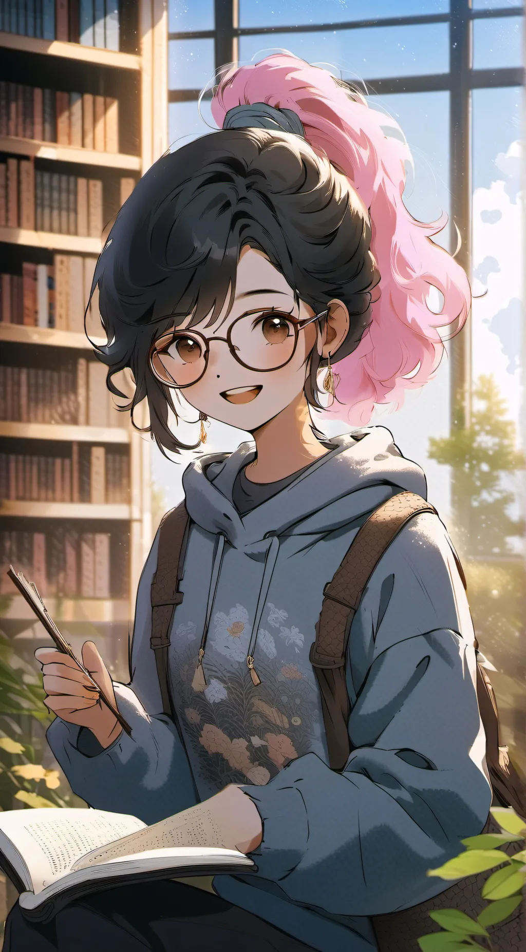 ai character: Ella background