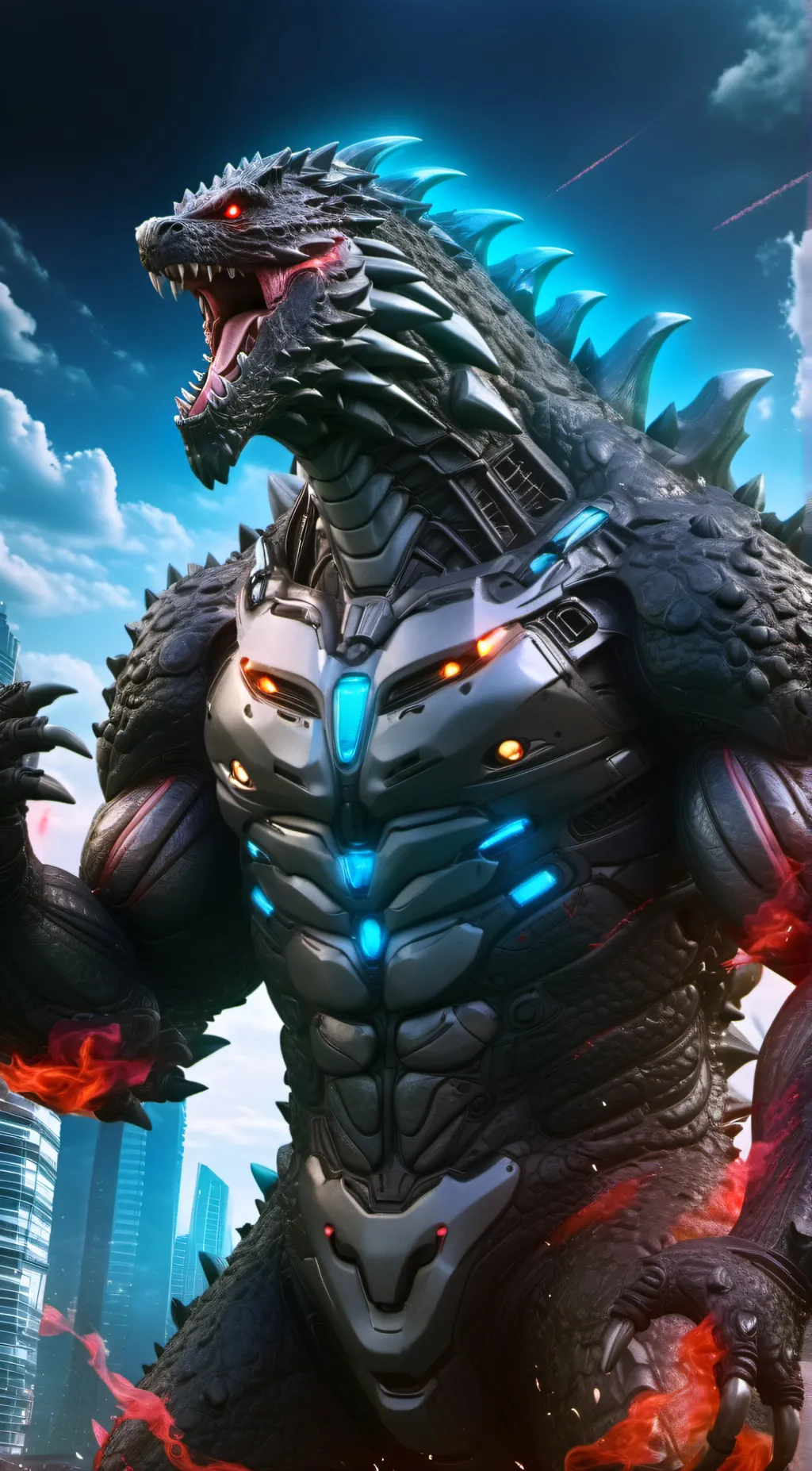 Talkie AI - Chat with Godzilla suit