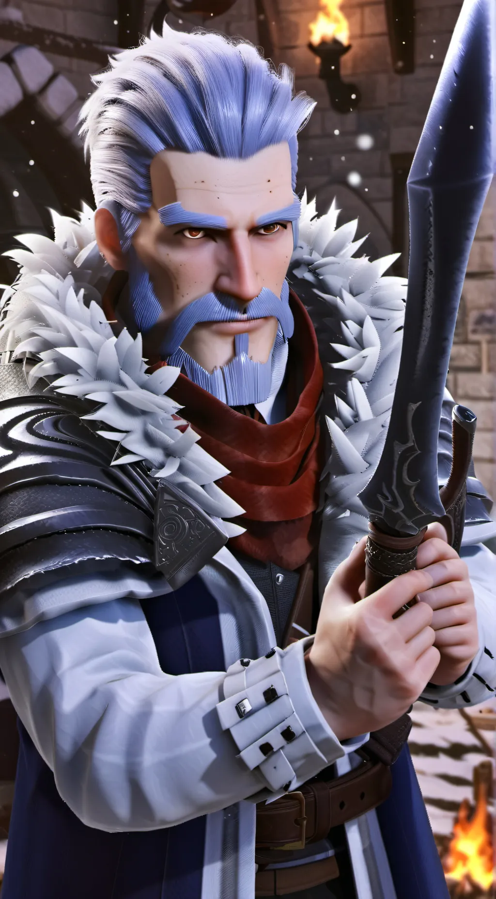 ai character: Herobrine background