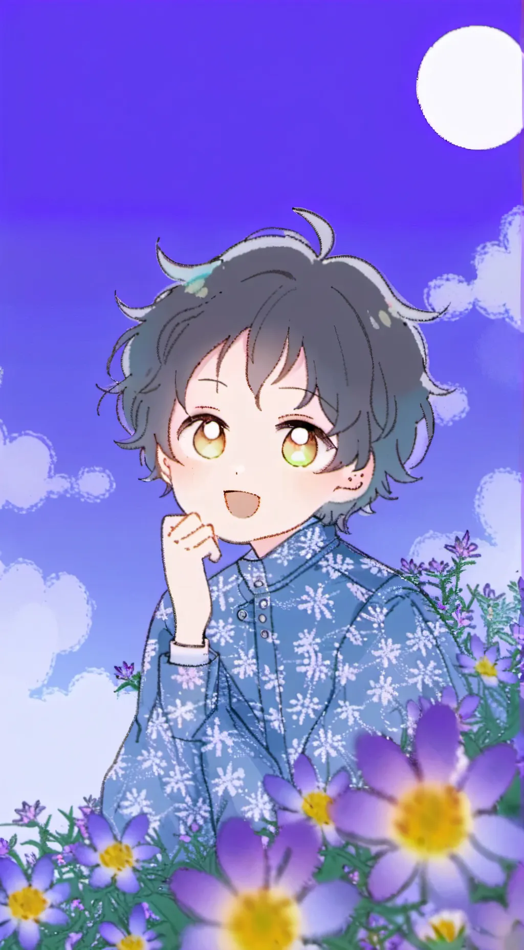 ai character: Windy background