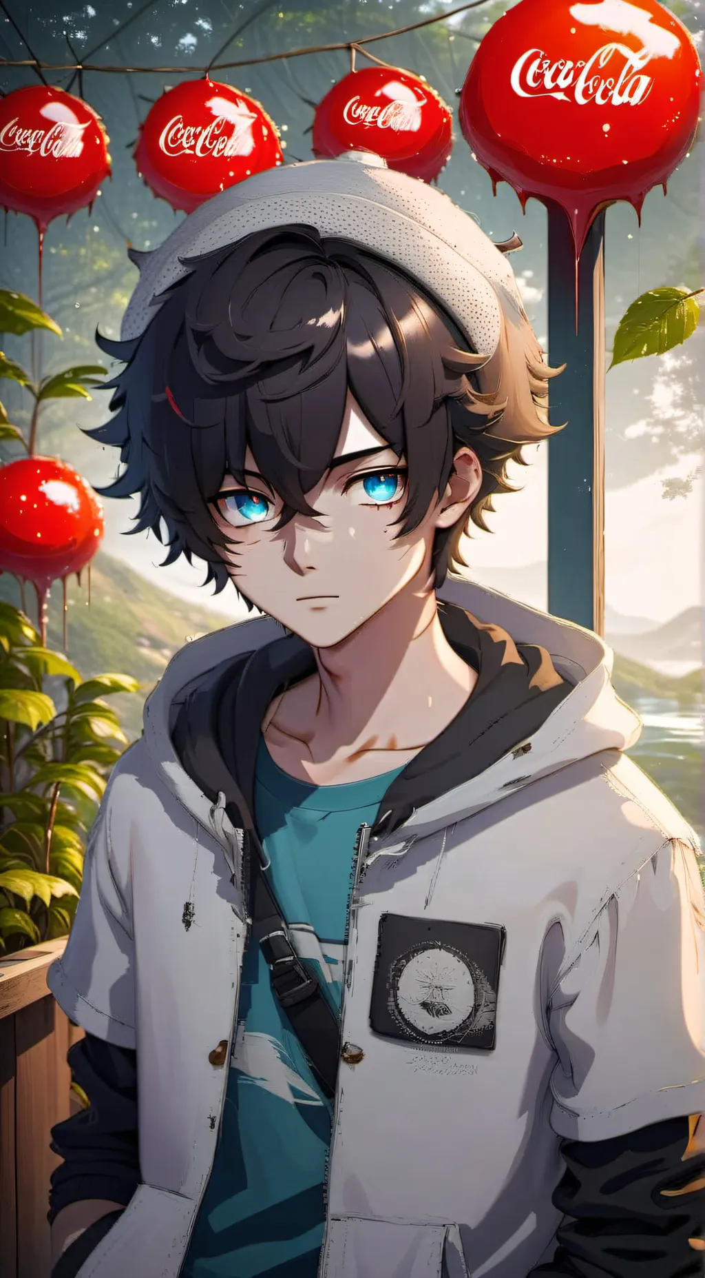 ai character: 💗 Noah💗 background