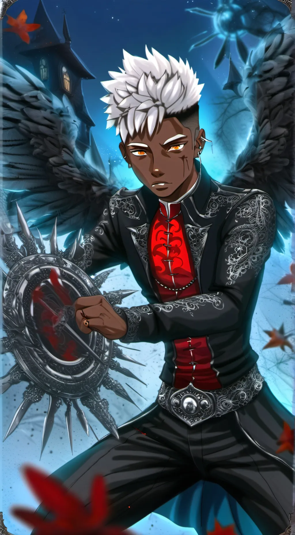ai character: King Kaden  background