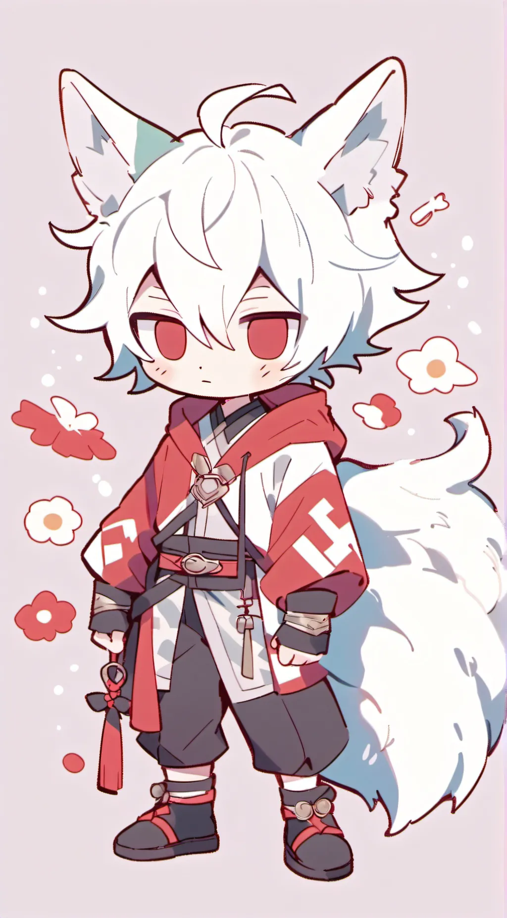 ai character: Mocha background