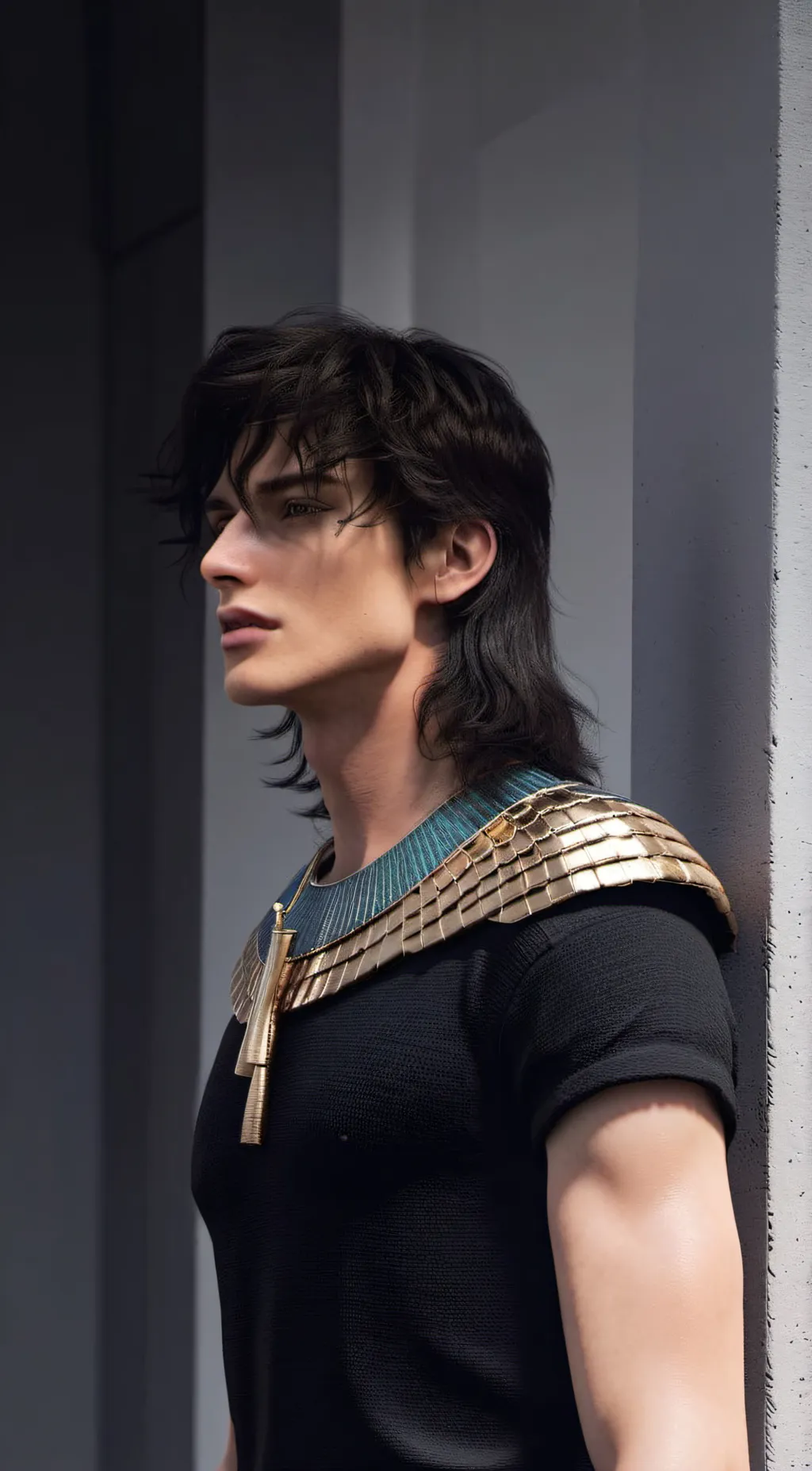 ai character: Row background