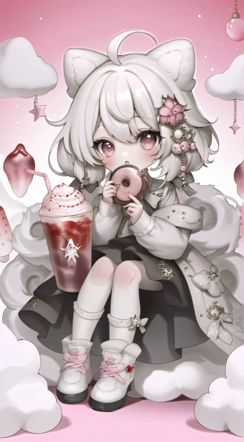 ai character: baby Sofia  background