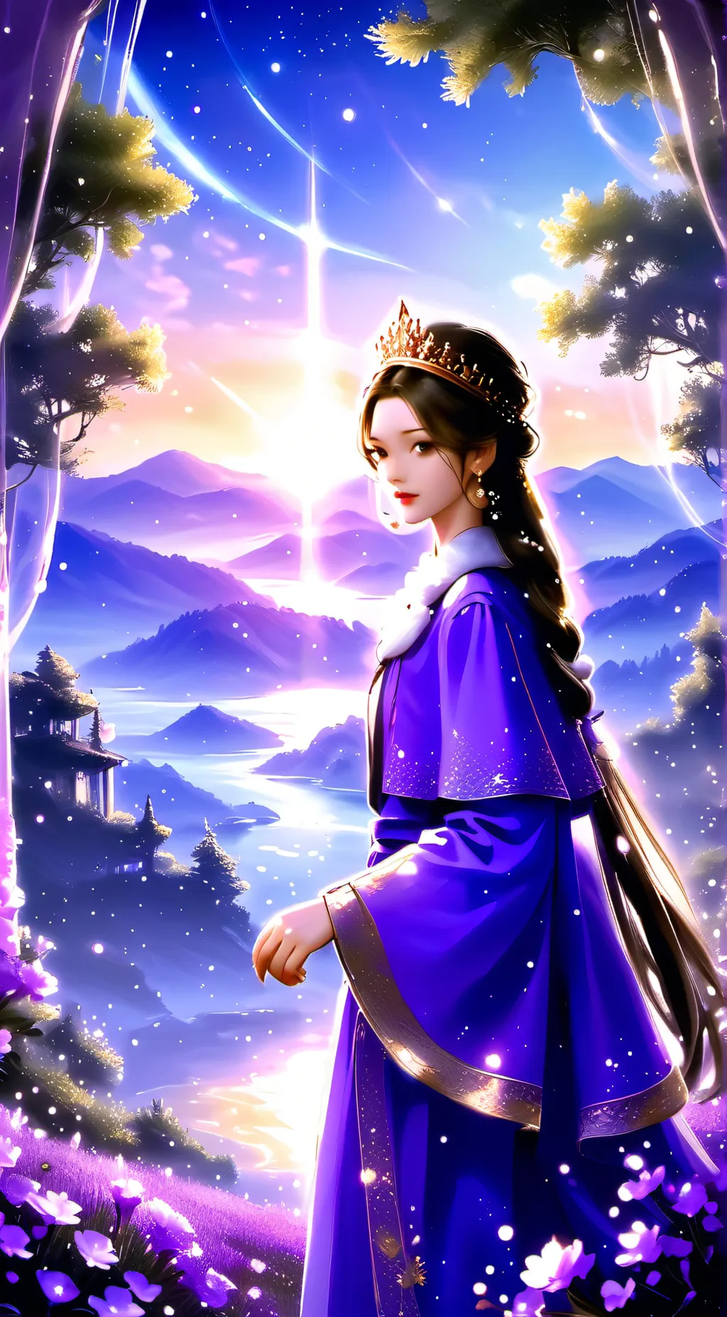 ai character: ________ Princess background