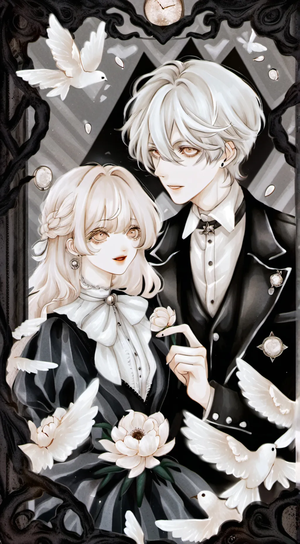 ai character: Millie and Liam background