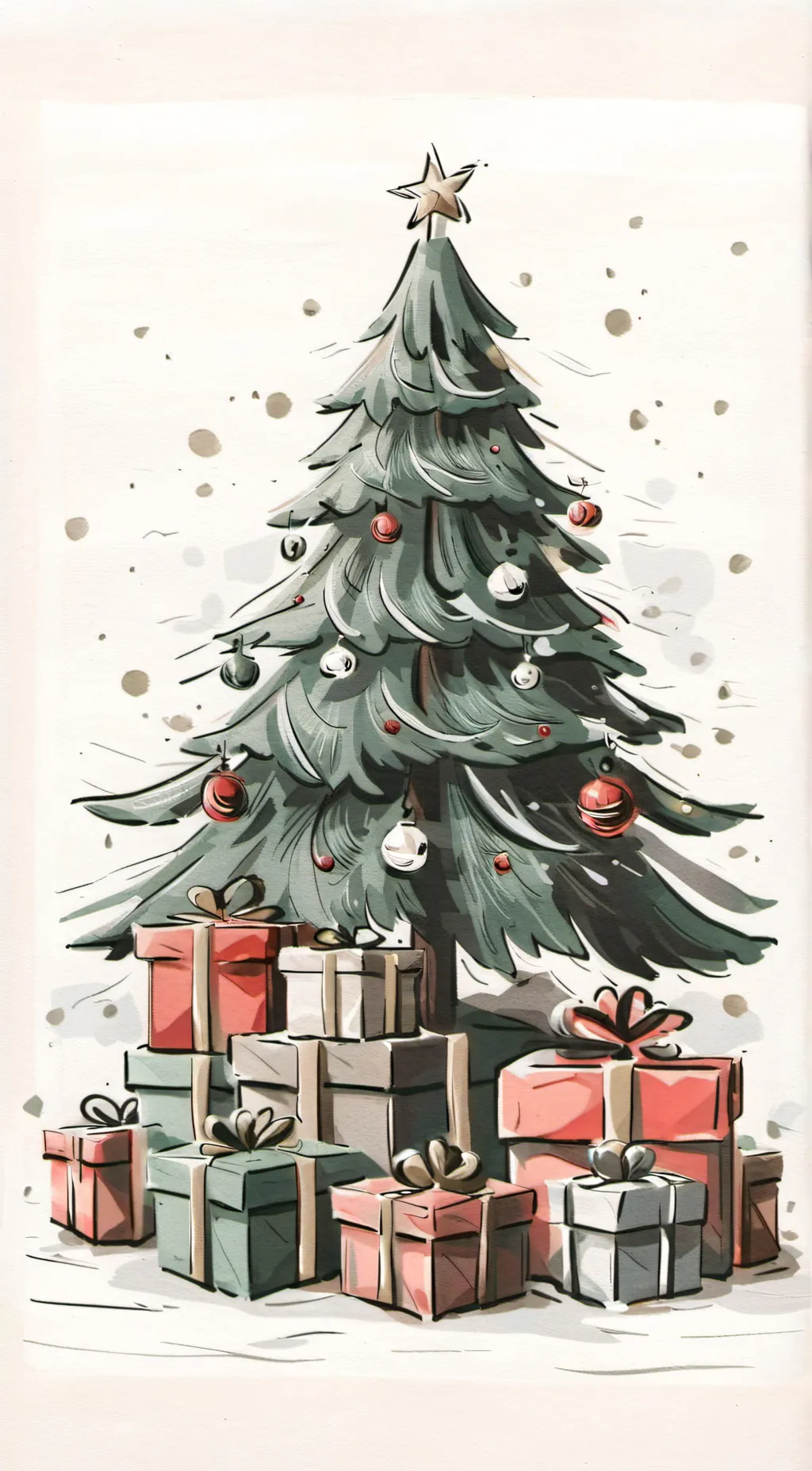 ai character: ˚✧₊Christmas%🎄 background