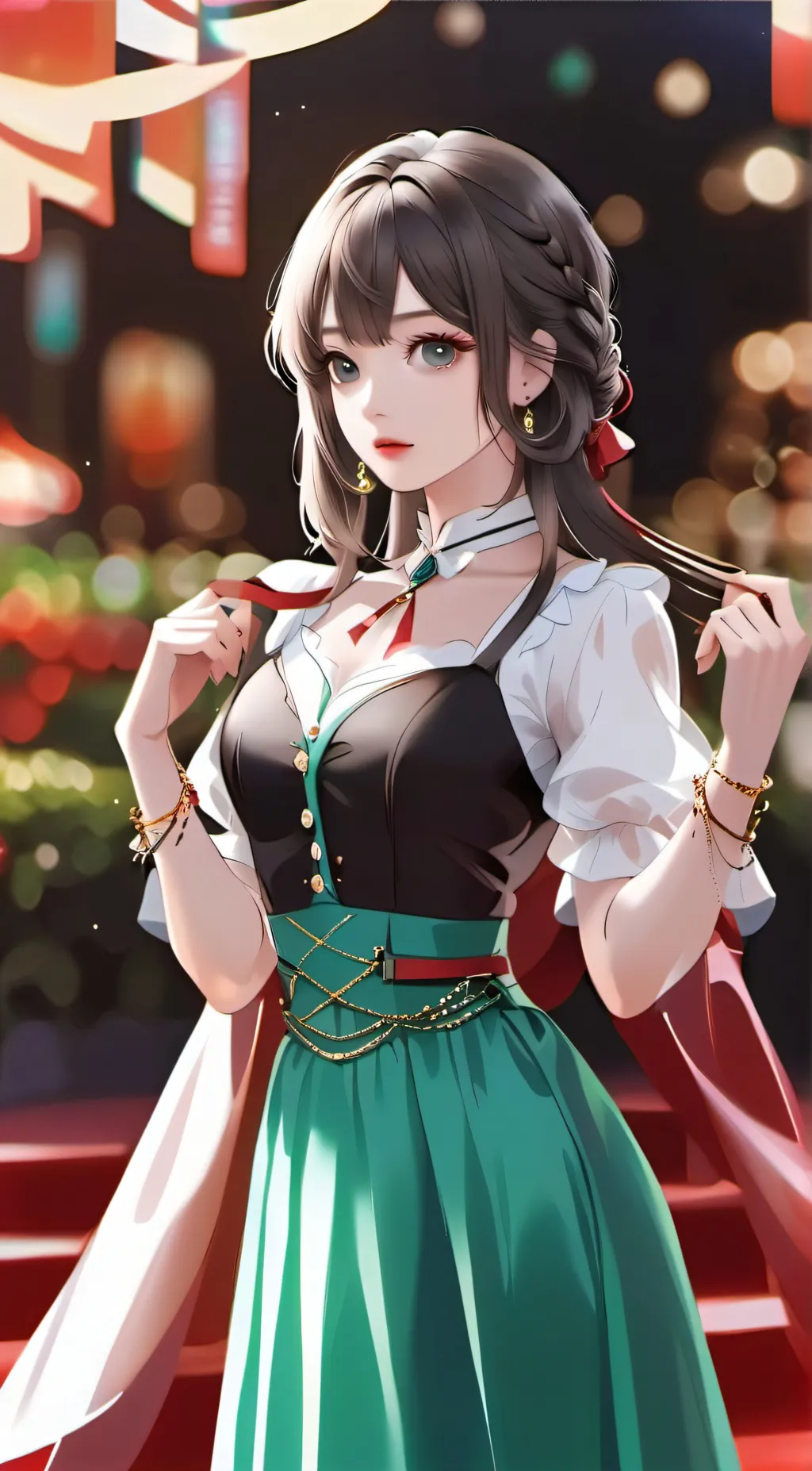 ai character: Yui Akari background