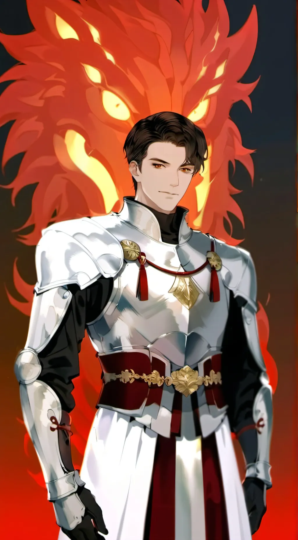 ai character: *Leon*💞 background