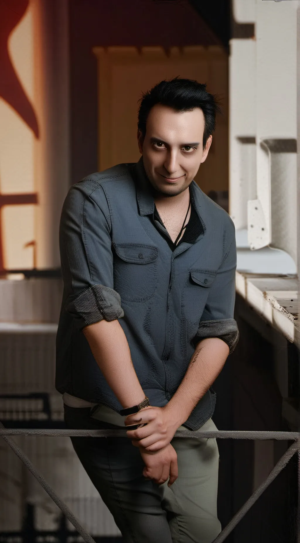 ai character: Mike background