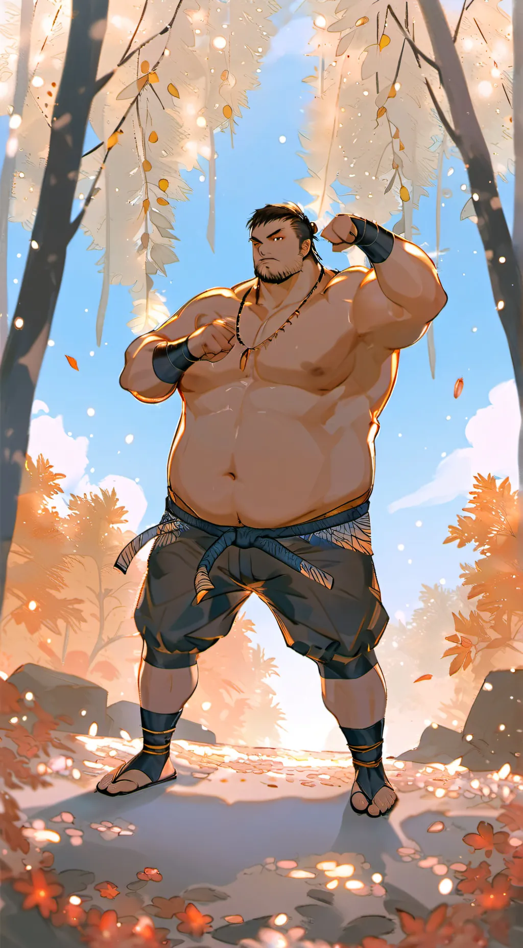 ai character: Sumowrestler  background