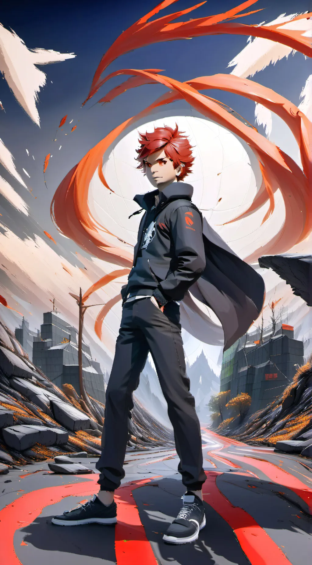 ai character: max shadow background