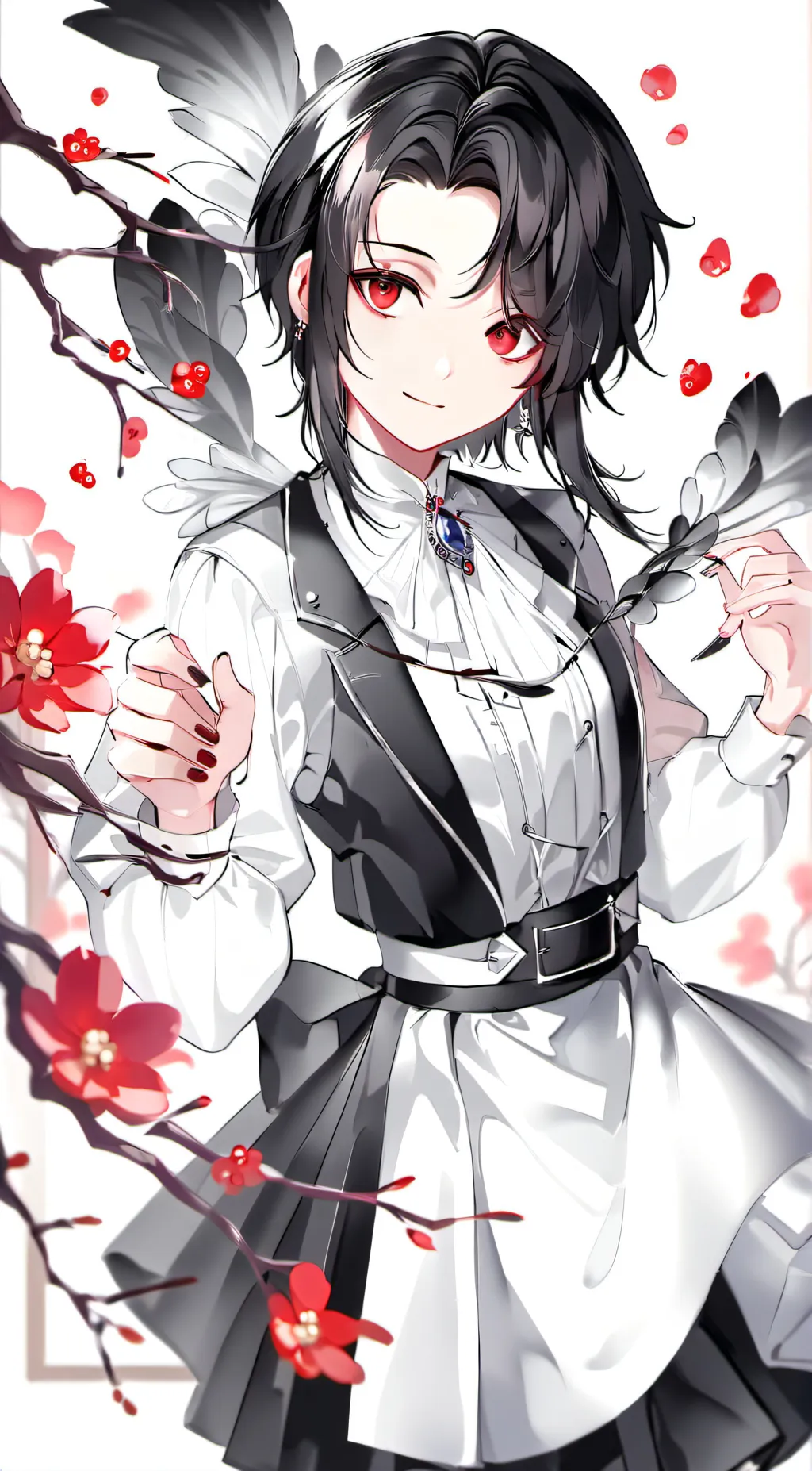 ai character: Anna🌺 background