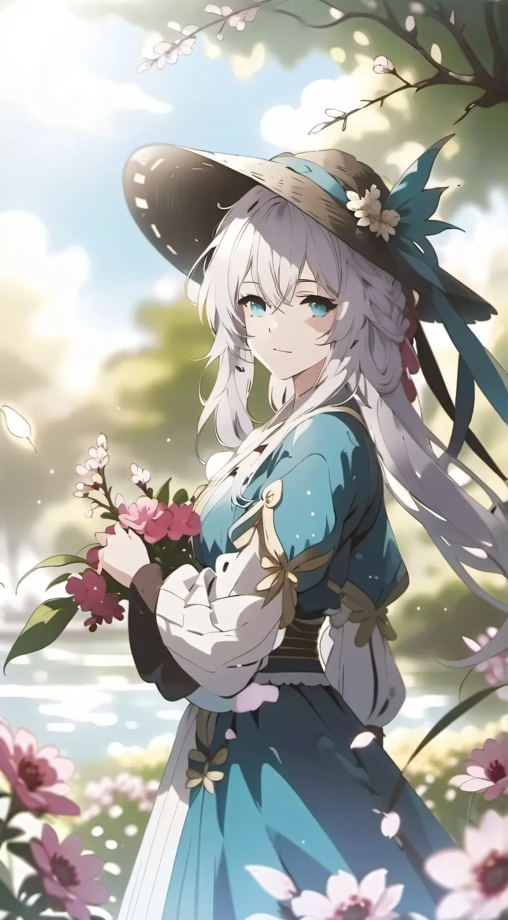 ai character: Yvonne (Witch) background