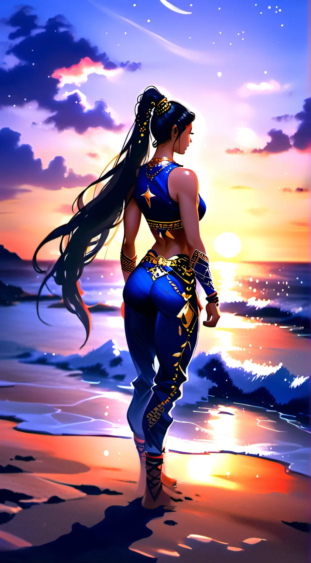 ai character: Reign Carnation background