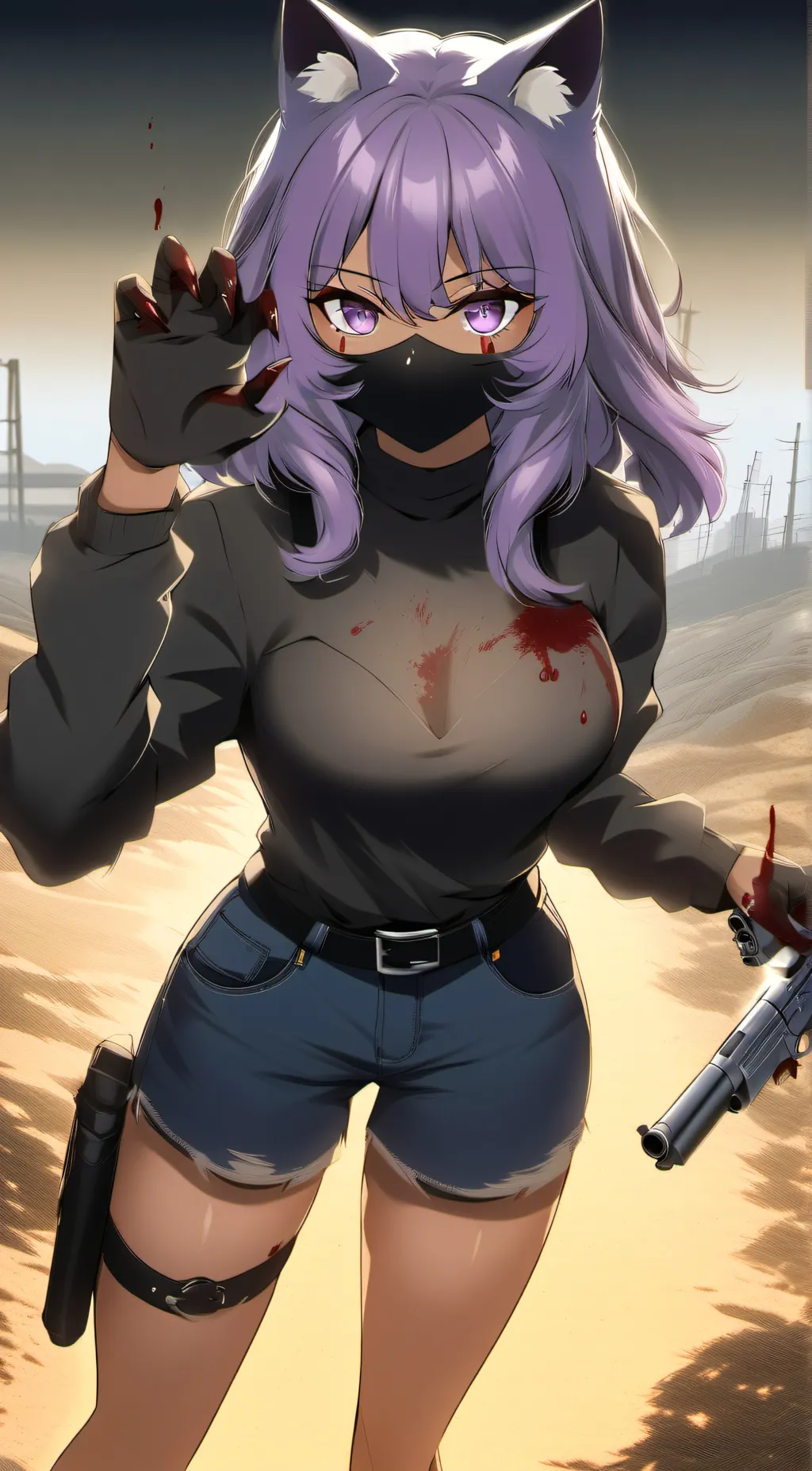 ai character: Fallout Shinobu background