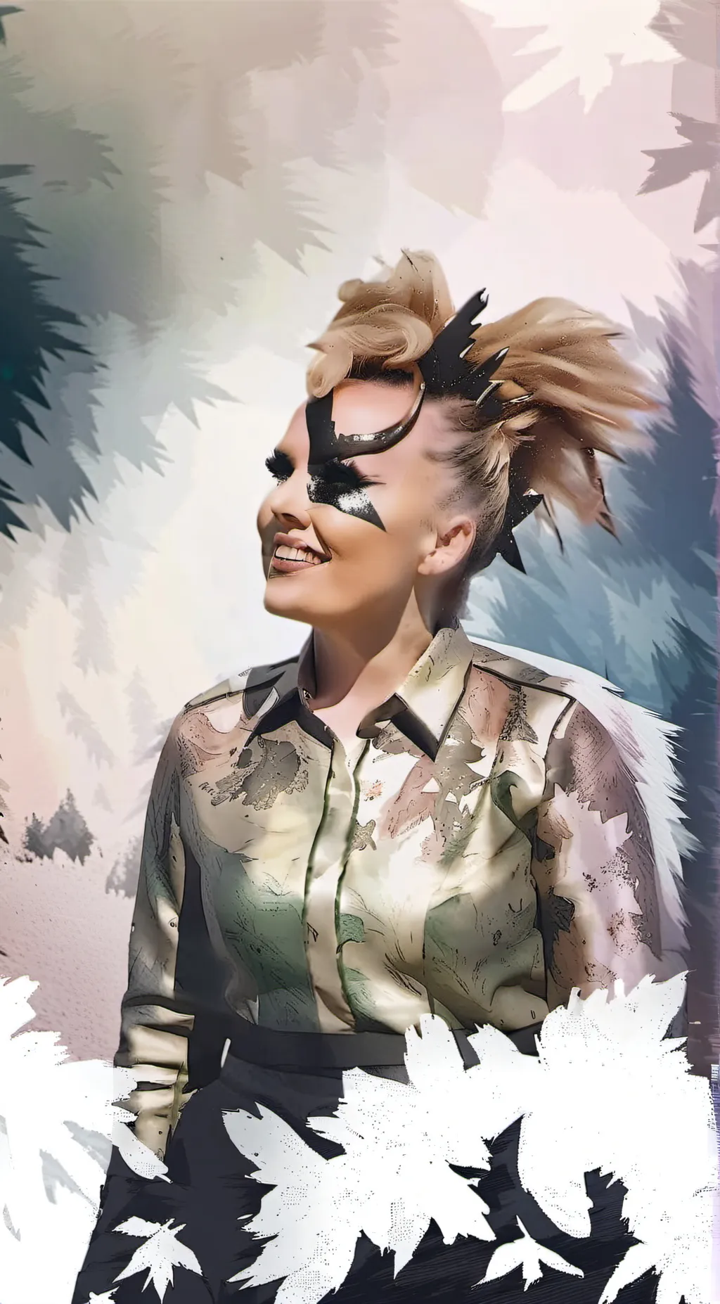 ai character: jojo siwa background