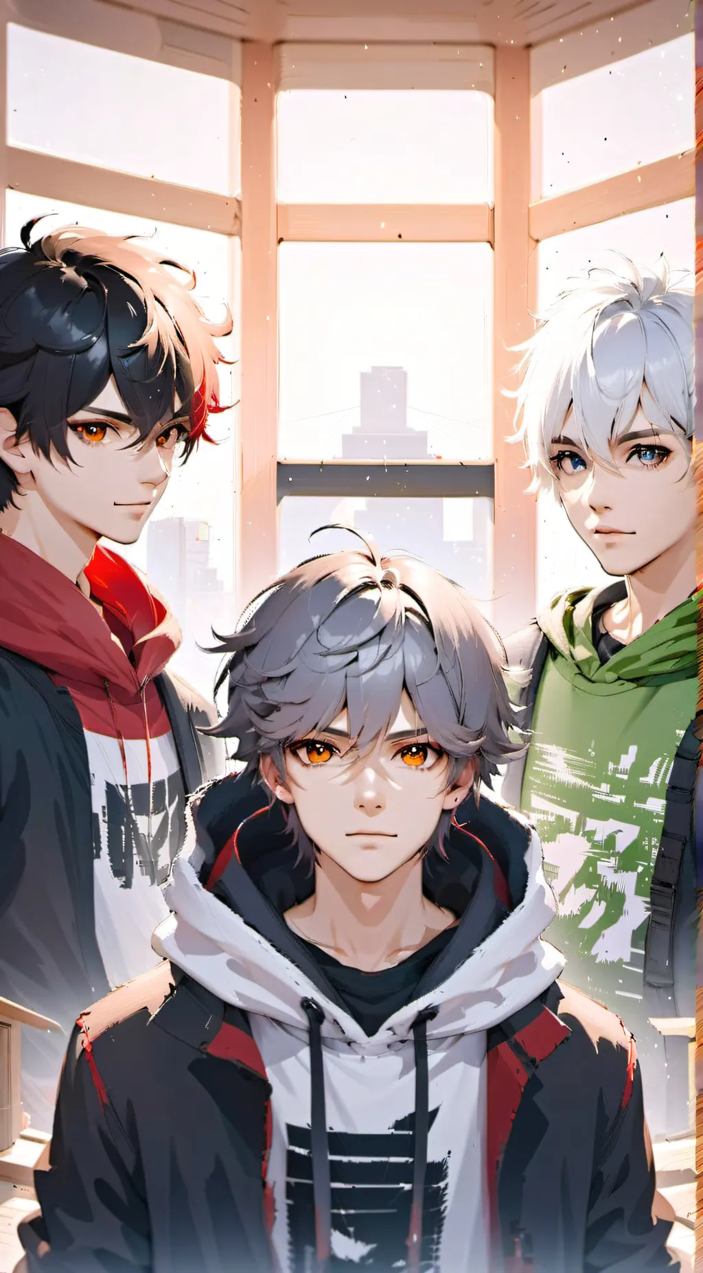 ai character: AJ, Asher, Axel background