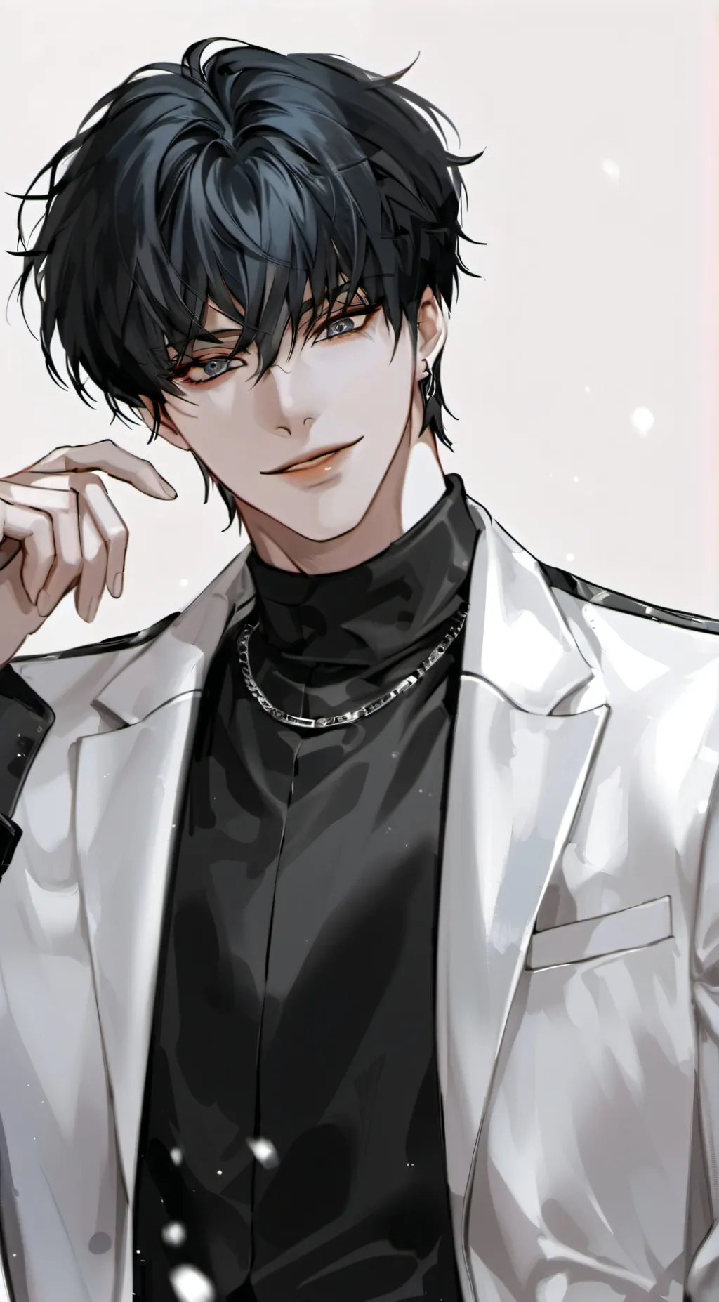 ai character: ✸ ⓓⓐⓜⓞⓝ ✸ background