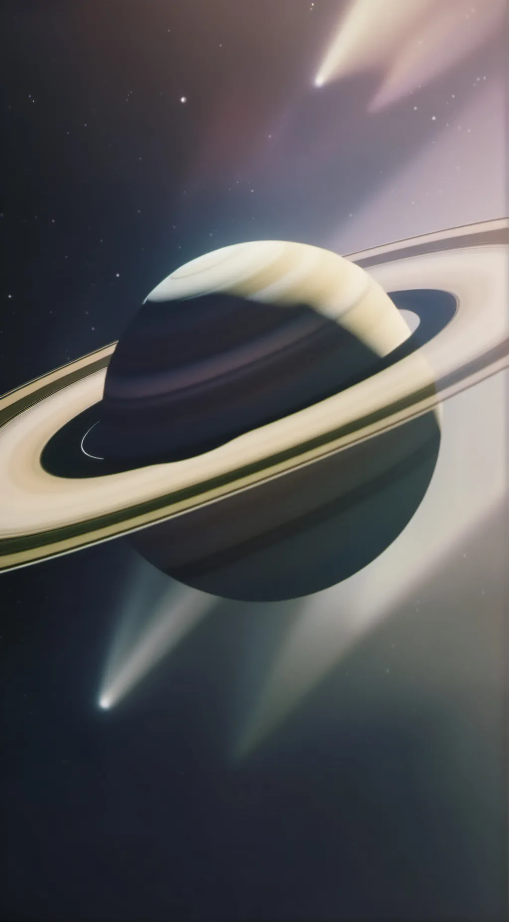 ai character: saturn background