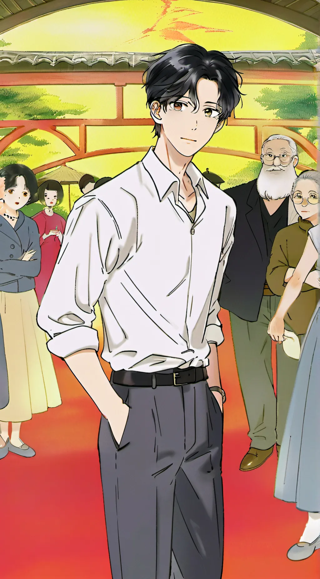 ai character: Yakish  background