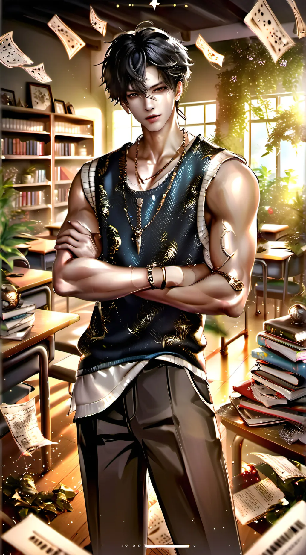 ai character: Kyle background