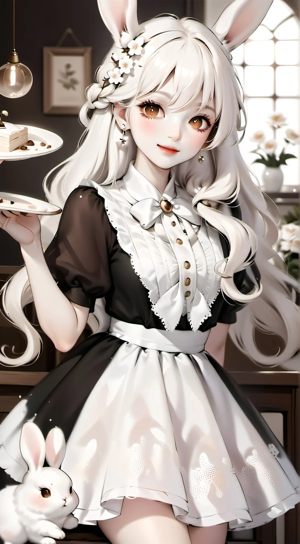 ai character: Melody background