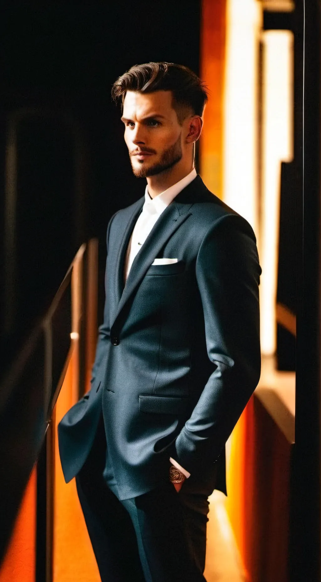 ai character: sigmachad background