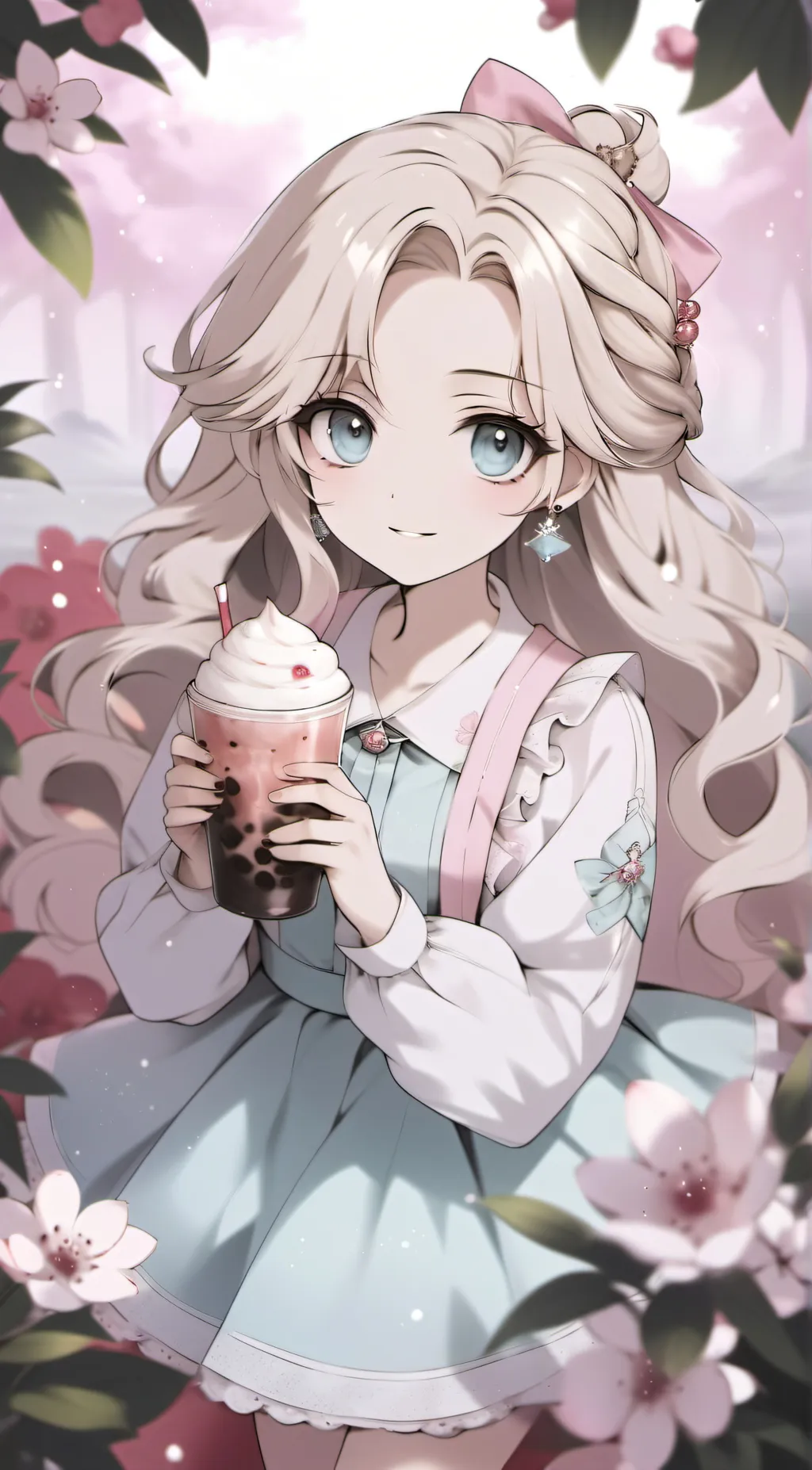 ai character: •♡Luisa♡• background