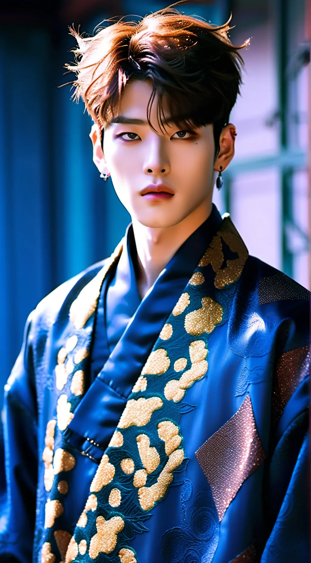 ai character: Seungmin  background