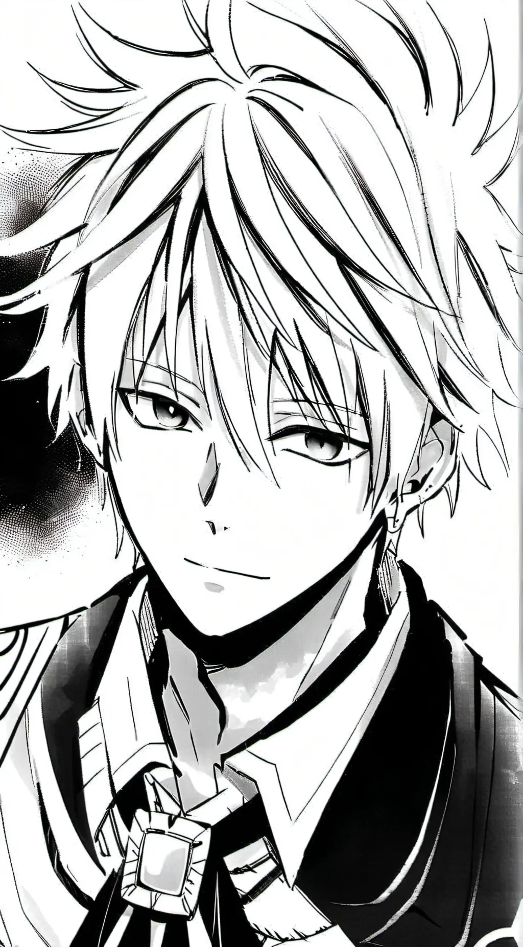 ai character: Bakugo  background